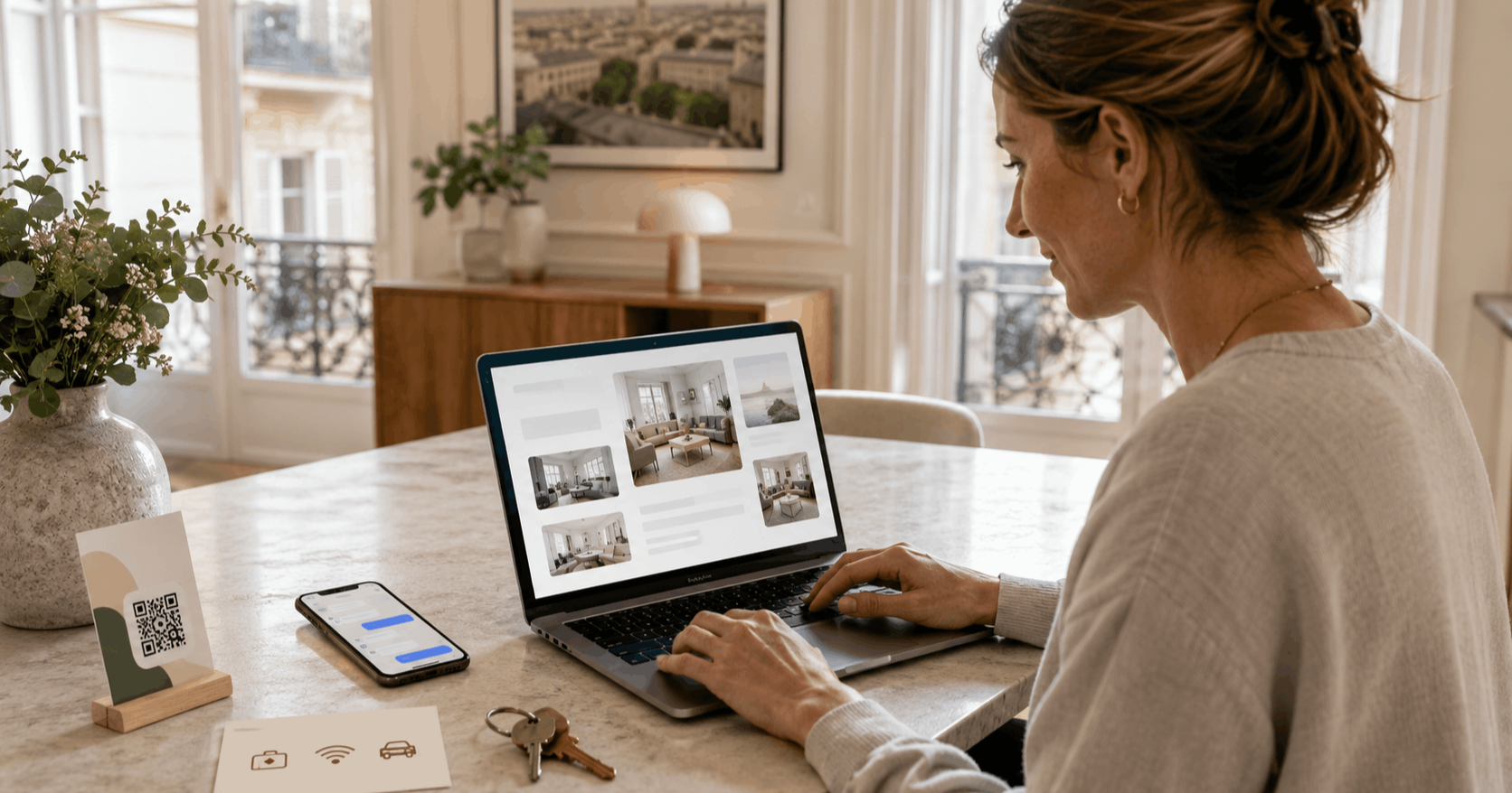 Message d’arrivée Airbnb : modèle clair à copier