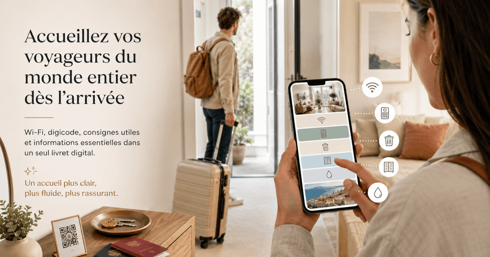 Voyageurs étrangers Airbnb : infos françaises à expliquer