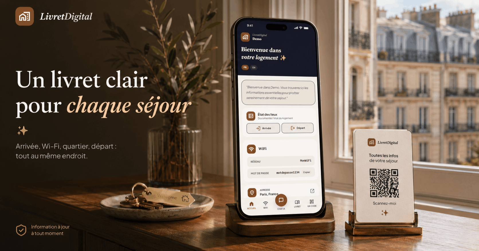 Airbnb à Paris : le livret d’accueil vraiment utile