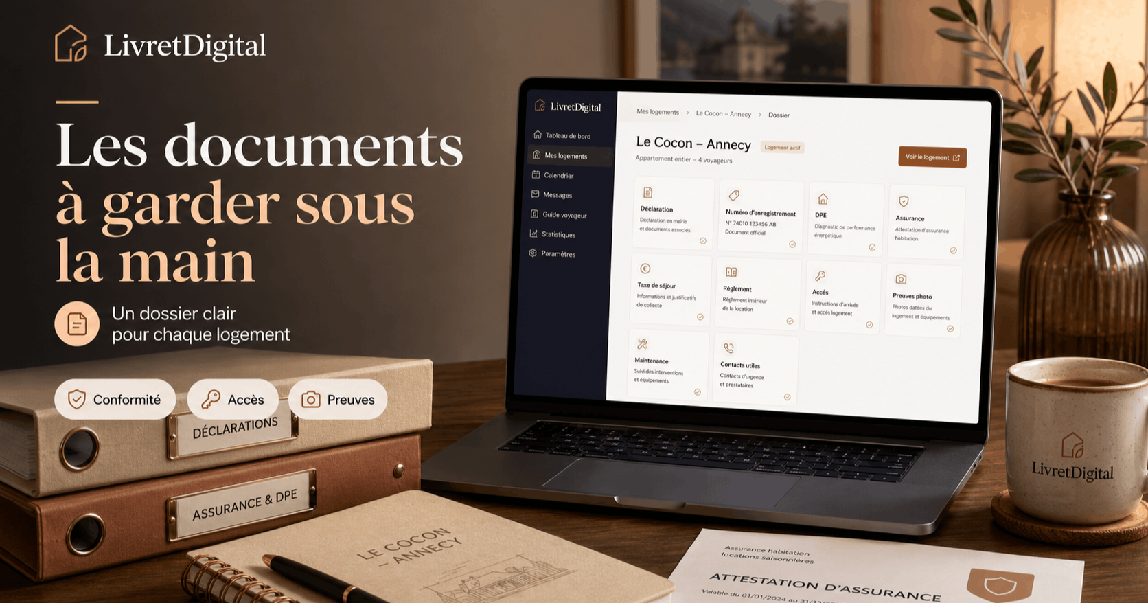 Meublé de tourisme : documents à garder sous la main
